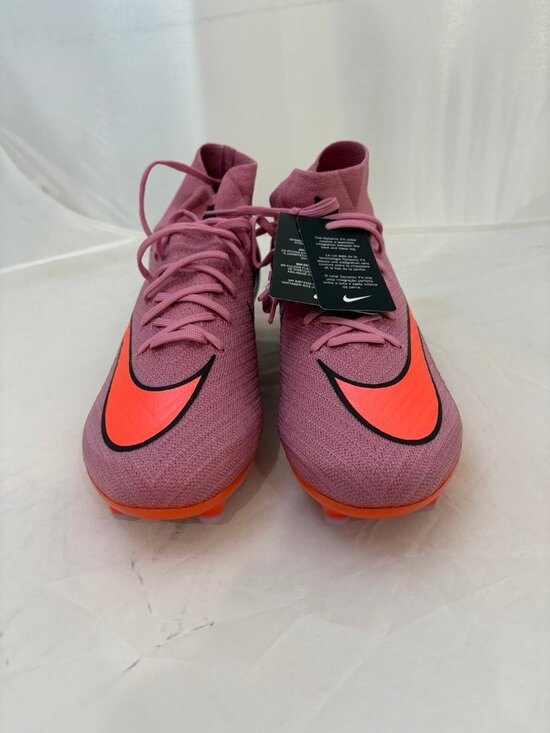 Nike zoom mercurial superfly 10 elite ag pink soccer cleats mens 10.5 FQ8339 600 main image 6